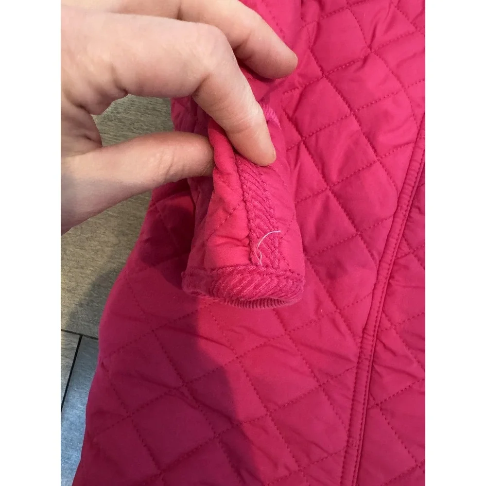 Ralph Lauren Bunting Infant 9M‎ Sport Pink Quilted Hooded Footed Snowsuit